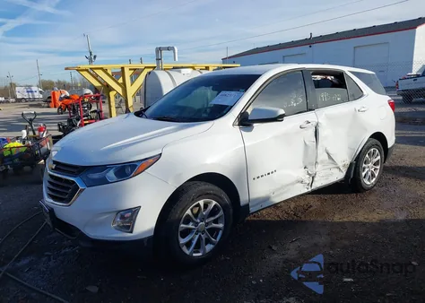 2019 Chevrolet Equinox Lt из США, поврежденный, VIN 2GNAXUEV4K6121367